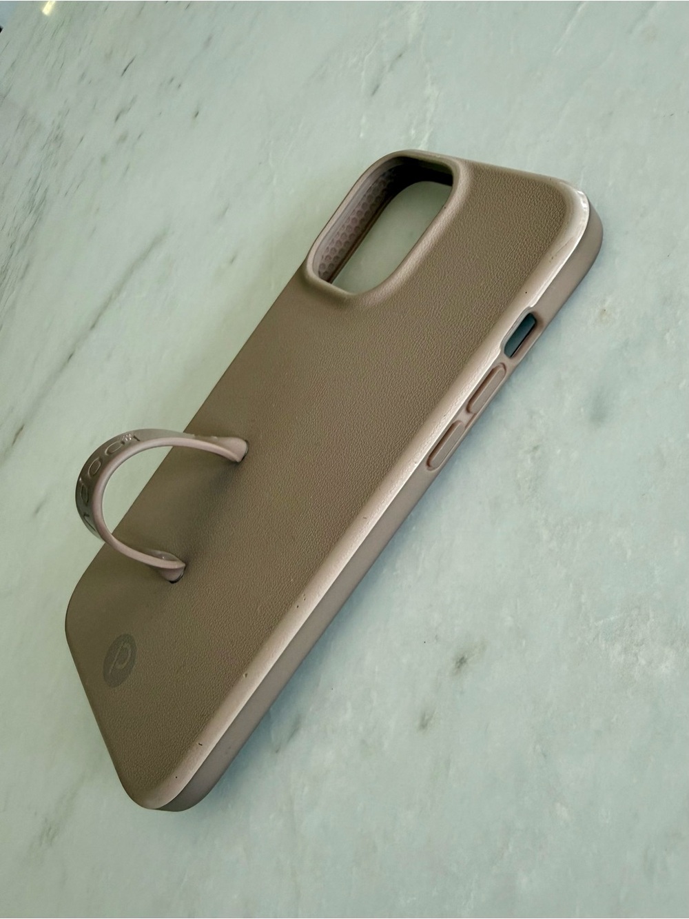 Loopy Case Phone Case iPhone 12 Pro Max- Beige Taupe